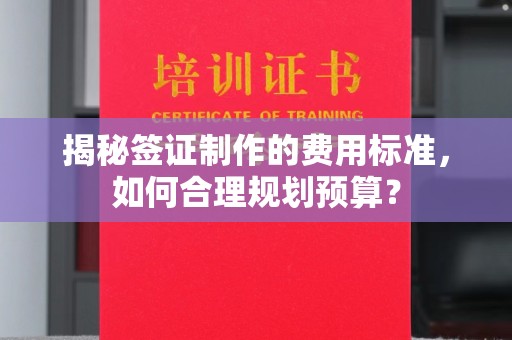 东风揭秘签证制作的费用标准，如何合理规划预算？